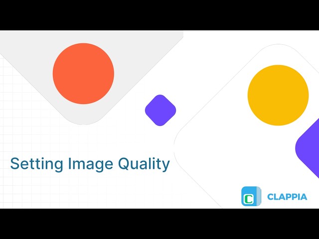 Preserve Image Quality ⢸ Upload Real-Time Photos ⢸ Clappia Business Apps