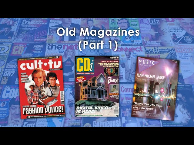 Remember These - Old Magazines (Part 1)