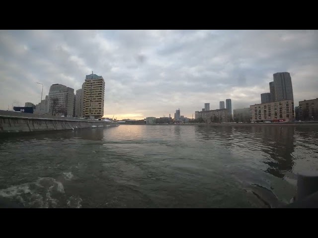 Moscow river line 3 timelapse 2026