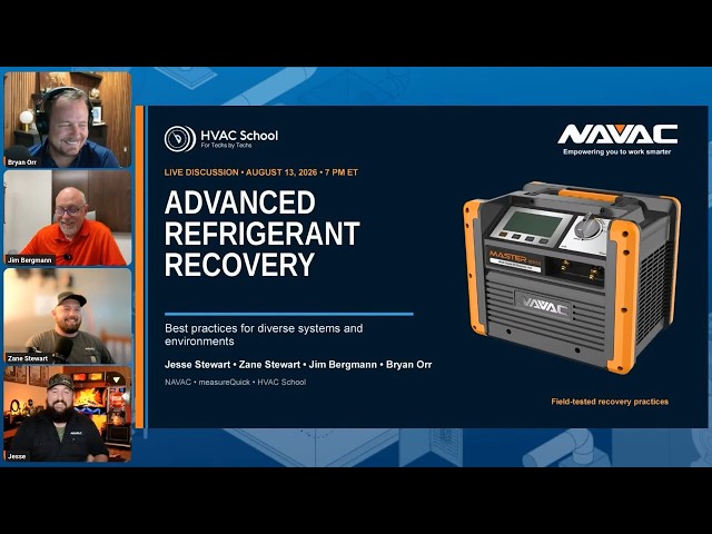Advanced Refrigerant Recovery: Best Practices for Diverse Systems and Environments