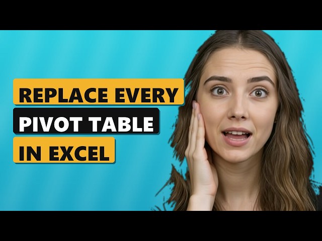 GROUPBY and PIVOTBY: Replace Every Pivot Table in Excel
