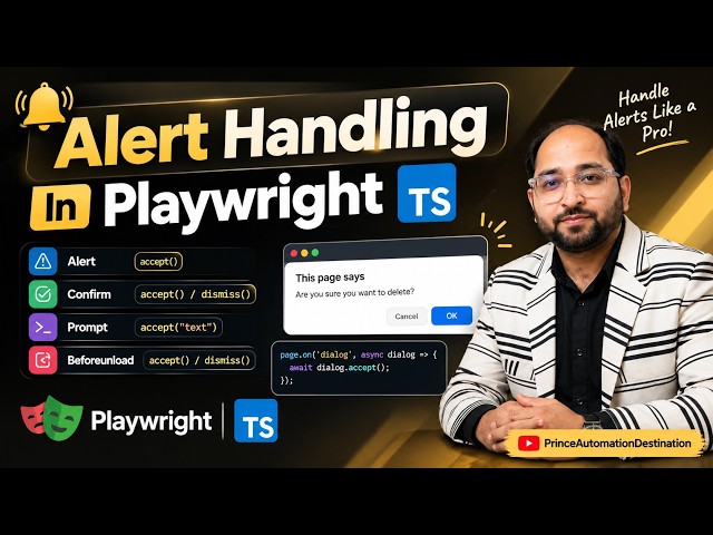 Playwright Tips: How to Handle Alerts the Right Way