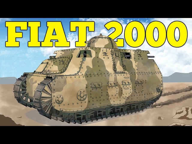 Italy’s Great War Wonder Weapon the FIAT 2000 | Cursed by Design