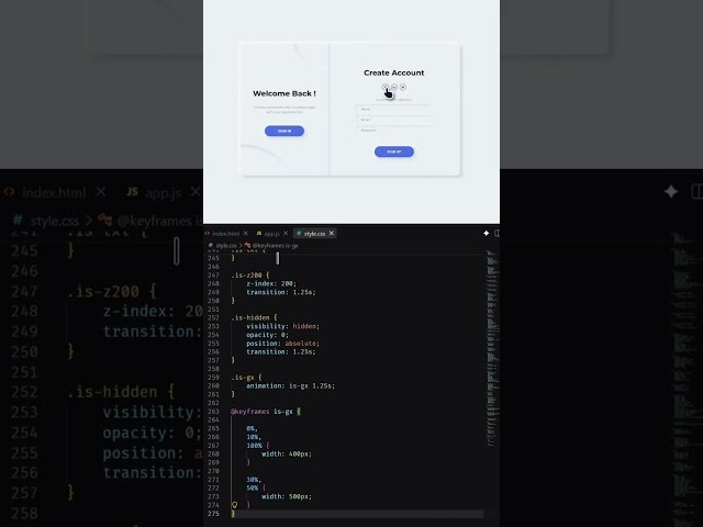 Neumorphism Login Form | HTML ,CSS & js  #shorts #webdevelopment #html #css #javascript