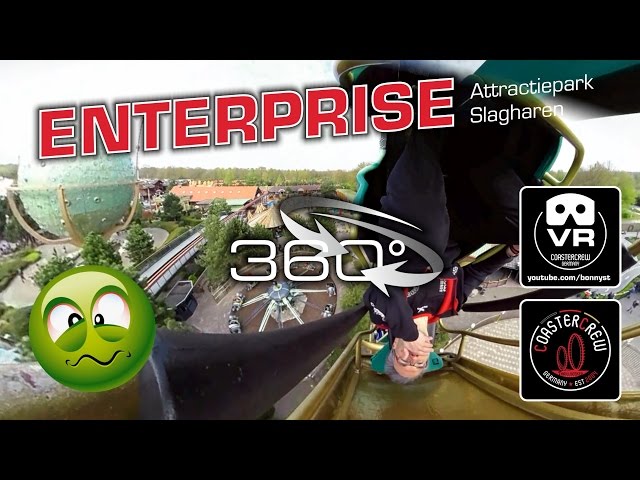 360° Enterprise (Attractiepark Slagharen) 360 Video | Schwarzkopf Enterprise VR Google Cardboard POV