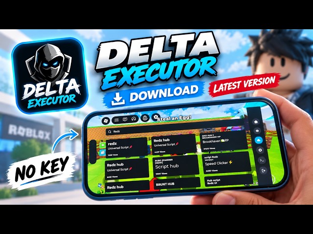 Delta Executor Download Latest Tutorial - Delta Executor Mobile NO KEY (iOS/Android)