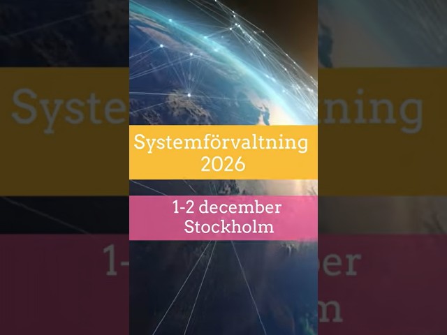 Systemförvaltning 2026 Mobil