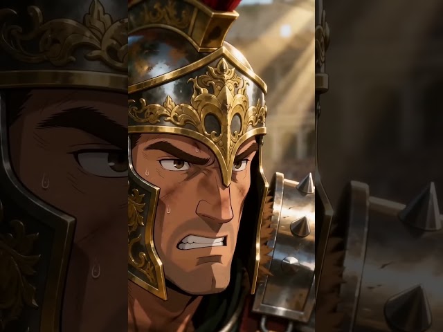 Gladiators Showing off in front of the Emperor