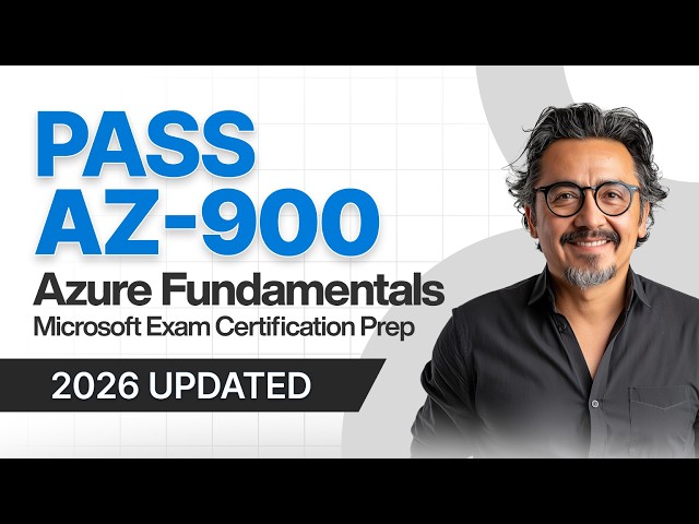 AZ-900 Microsoft Azure Fundamentals (Full Course 2026) -Become a Cloud Engineer