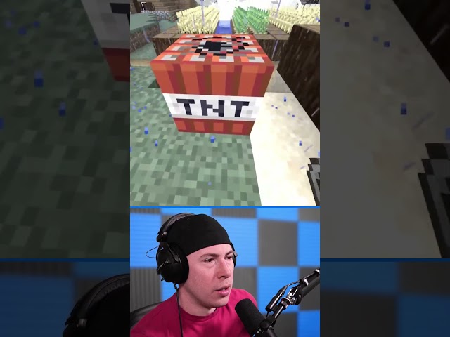 TNT Destroyed Everything In Seconds #minecraft