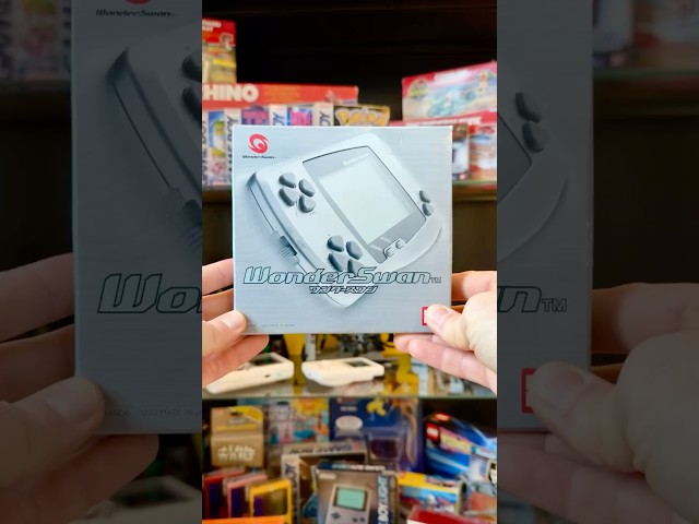 WonderSwan from Bandai 🦢 #unboxing #wonderswan