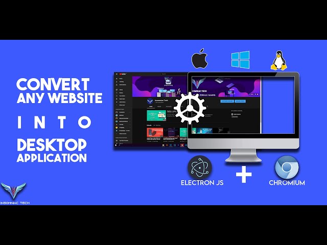 CONVERT ANY WEBSITE INTO A DESKTOP APP [NO CODING REQUIRED]