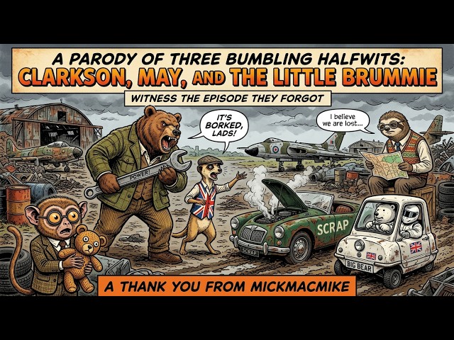Parody of 3 Bumbling Halfwits: Clarkson, May, & The Little Brummie (Witness the Episode They Forgot)