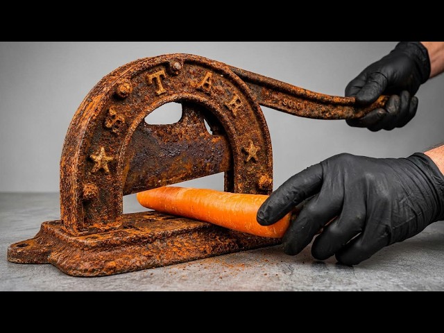 Can This Rusty Guillotine Still Cut?