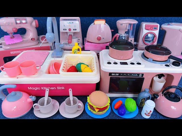 11 Minutes Satisfying with Unboxing Automatic Kitchen Appliance Playset ASMR Review Toys