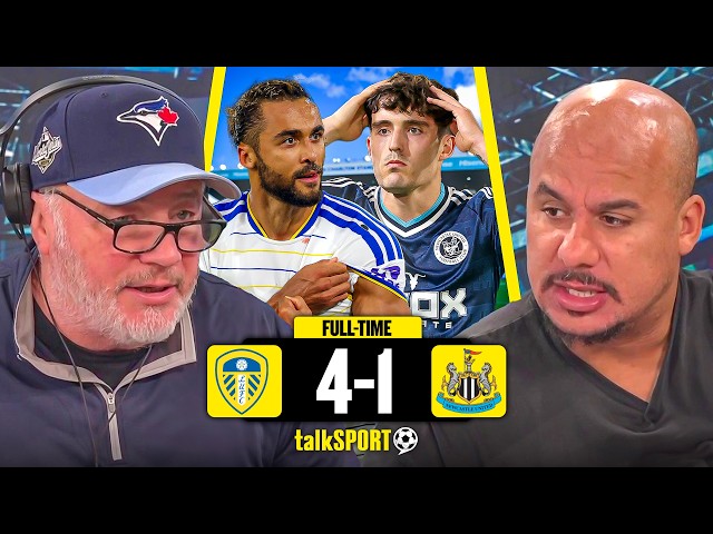 "WAKE-UP CALL!" Ally McCoist & Gabby Agbonlahor REACT to Leeds' 4-1 DEMOLITION of Newcastle!