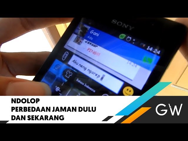 Perbedaan Jaman Dulu Dan Sekarang - Ndolop Creative