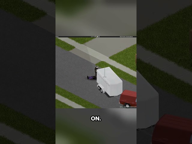 Living Off Trash In Project Zomboid  #projectzomboid #zombie #gaming