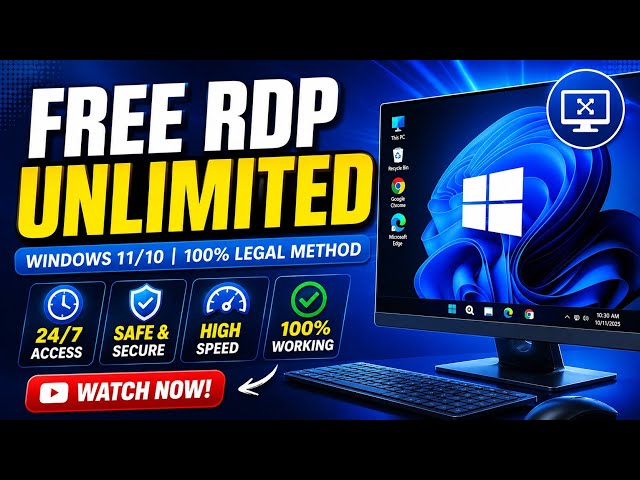 Free RDP Cloud PC For Unlimited Days | 16GB RAM and 200GB+ Storage Cloud PC