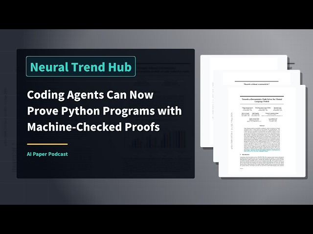 Coding Agents Can Now Prove Python Programs with Machine-Checked Proofs