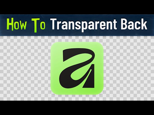 How to Export PNG with Transparent Background in Affinity 3.0