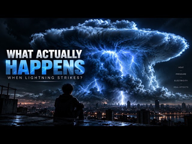 What Actually Happens When Lightning Strikes? ⚡ | The Science Explained