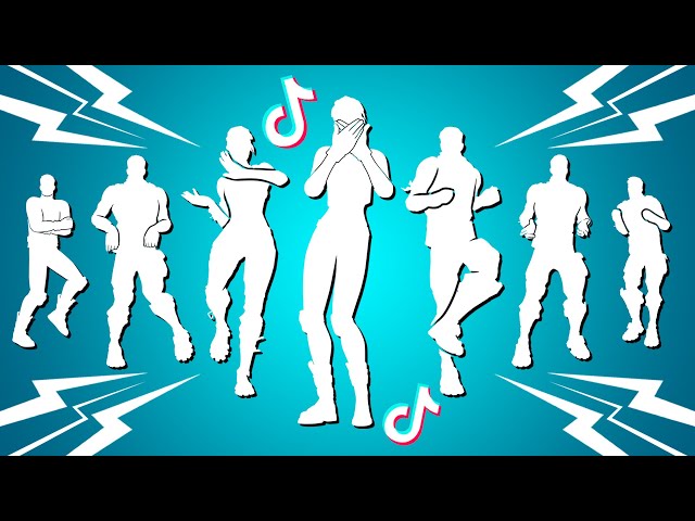 Top 30 TikTok Dances & Emotes in Fortnite! (Hit It, Out West, Starlit)