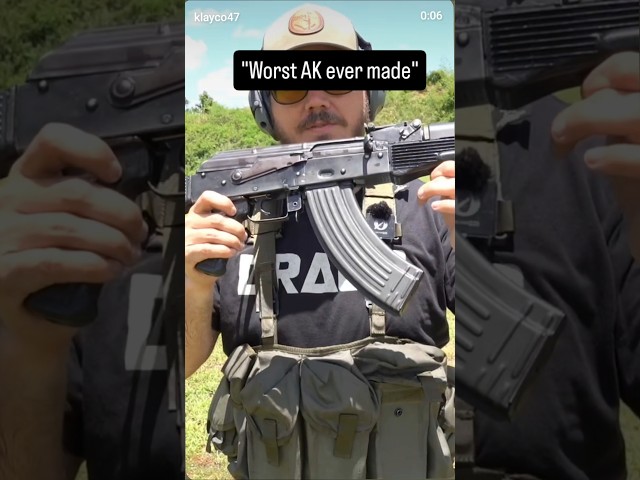 Worst AK Ever Made...probably. Find out what it is in the full video!