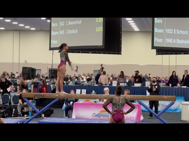 California Grand - Level 10 Beam Routine