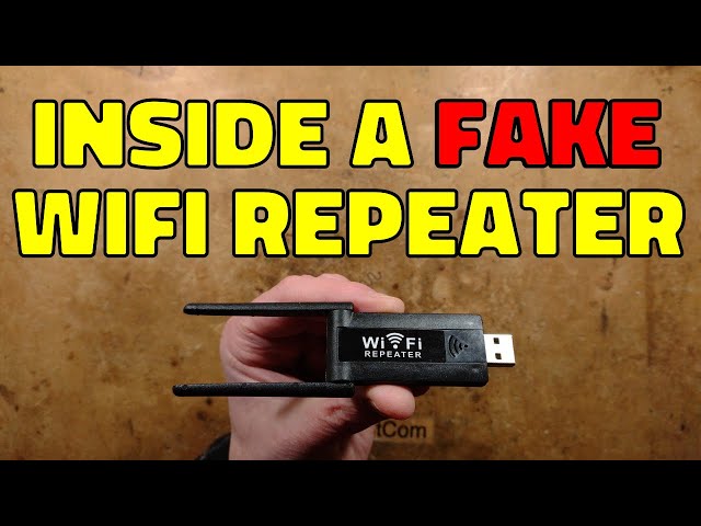 inside a FAKE WiFi repeater