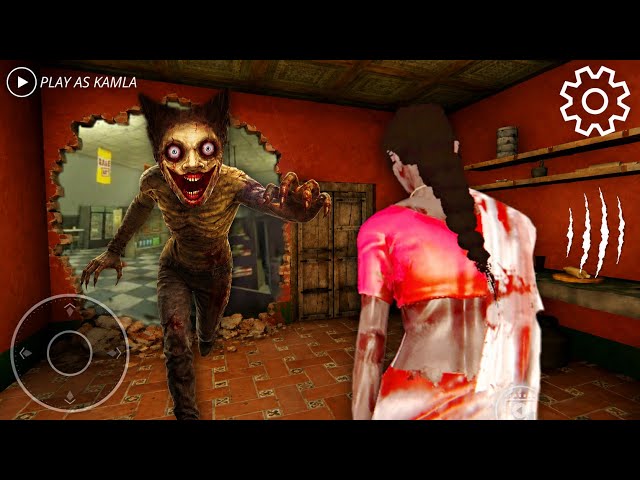 PLAYING AS KAMLA IN SHIFT AT MIDNIGHT HORROR GAME || KAMLA VS SCARY MONSTERS