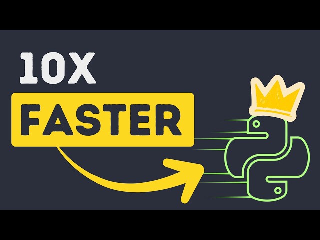 Make Your Python Code 10x Faster (7 Simple Fixes)