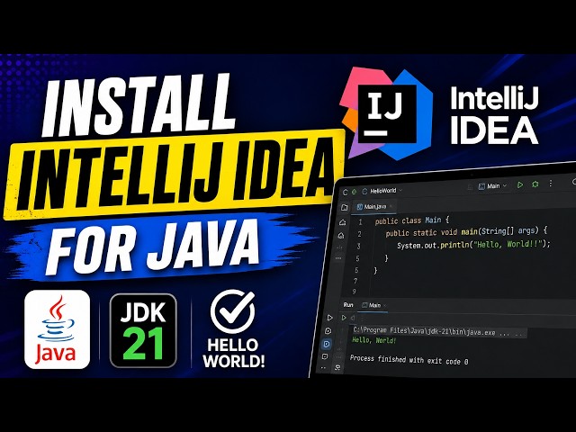 How To Install IntelliJ IDEA on Windows | Java Beginner Guide
