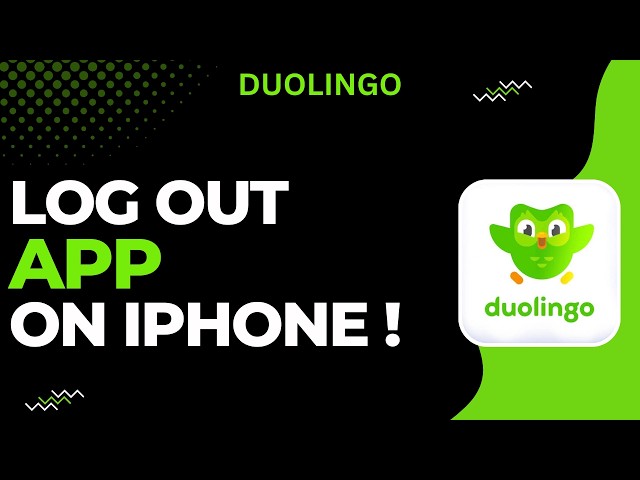 How To Log Out Of Duolingo On iPhone