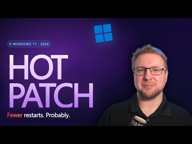 Windows 11 updates without reboots? Hotpatch in Intune explained