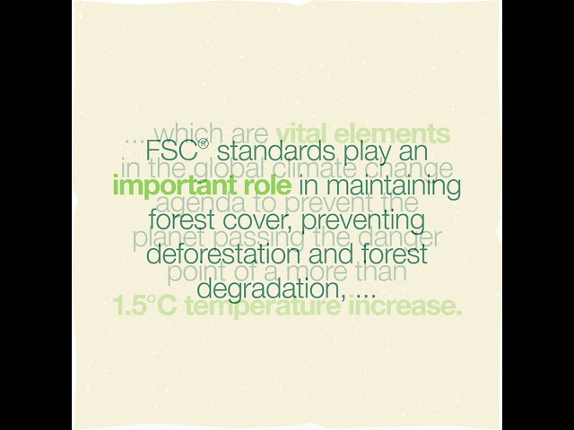 Why the world needs the Forest Stewardship Council(R)