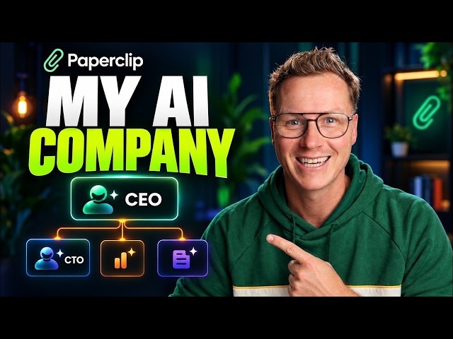 Paperclip AI Is Insane | Build a Company Run Entirely by AI