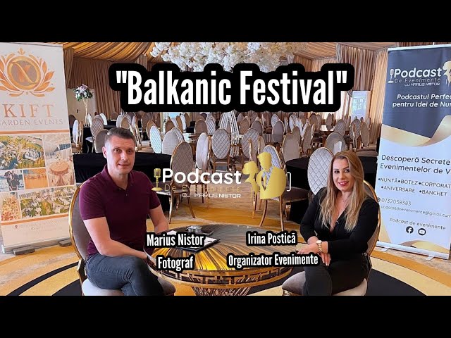 Balkanic Festival - Invitat Irina POSTICA ep.6 /Podcast de Evenimente cu Marius Nistor