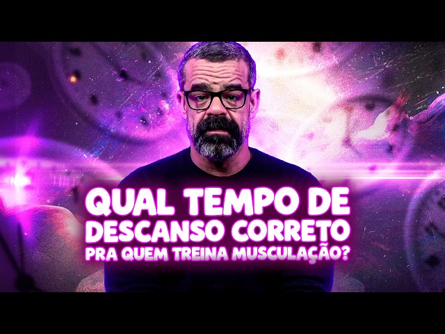 Você NÃO DEVE descansar APENAS 1 MINUTO