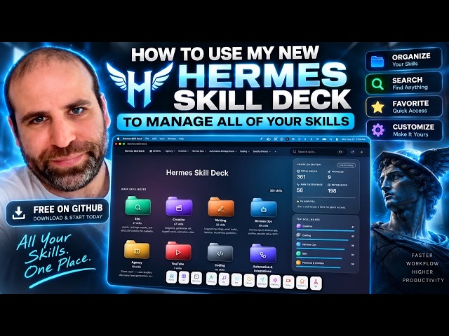 Hermes Skill Deck: Search and Manage All Your Hermes Agent Skills in One App