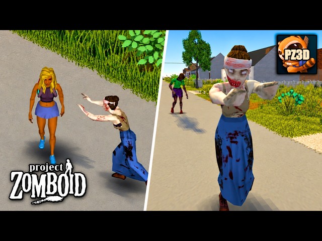 PZ3d Mod...Yes Zomboid 3D!!! | Project Zomboid