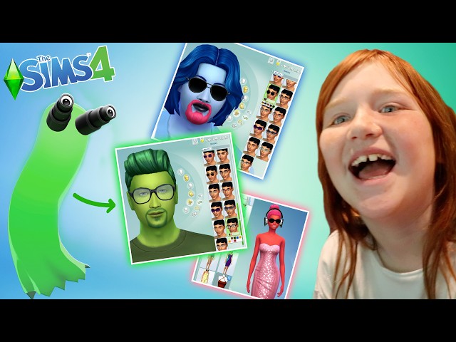 RAiNBOW GHOSTS inside SiMS 4 - Adley is making our Family Characters for a Triangle Town universe 