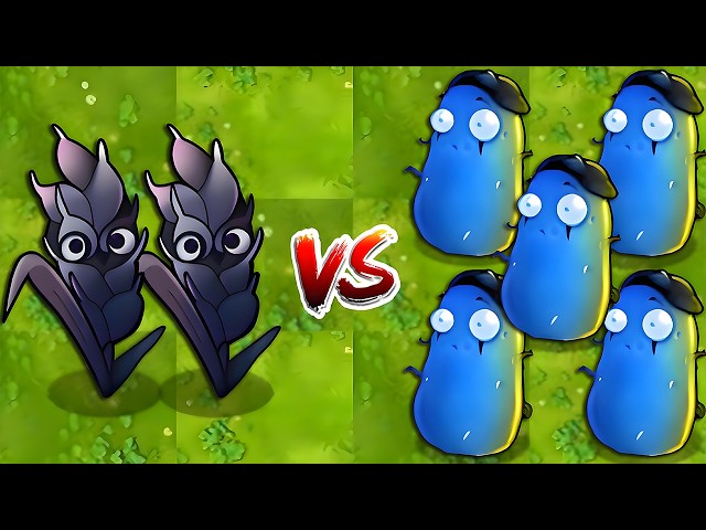 PVZ Fusion 4.0 - 2 Obsidian Barley vs 5 Diamond Imitater vs All Zombies x50 - Who Will Win?