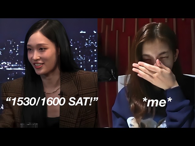 kpop idols but they’re students and studying