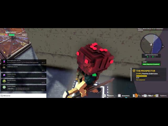 SANDBOX THE GAME: Light Trail Adventure - HIDDEN SPOTS (magic skulls) in 00 m 00.00 s (top 5%)