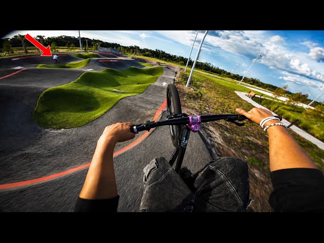 I Found the Perfect Wheelie Track…
