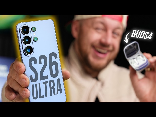 Vyzkoušel jsem Galaxy S26 Ultra s revolučním displejem!