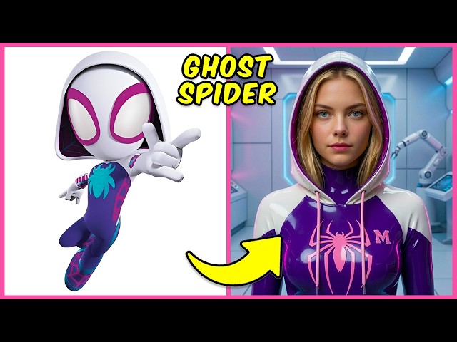 SPIDEY in REAL LIFE 🕷️🔥 + Guess the VOICE...! 🔊