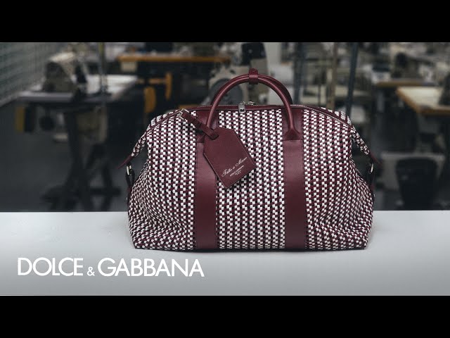 #DGFattoAMano: Dolce&Gabbana Leather Travel Bag