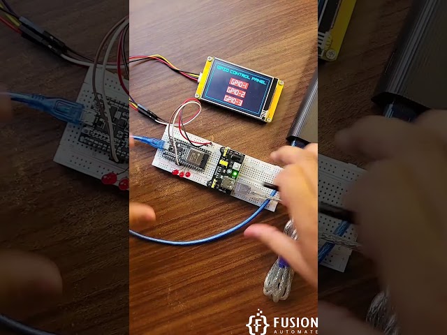 ESP32 GPIO Control using Nextion NX4832F035 - Discovery Series 3 5″ HMI Display